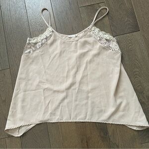 Soprano Cream Lace Camisole Top